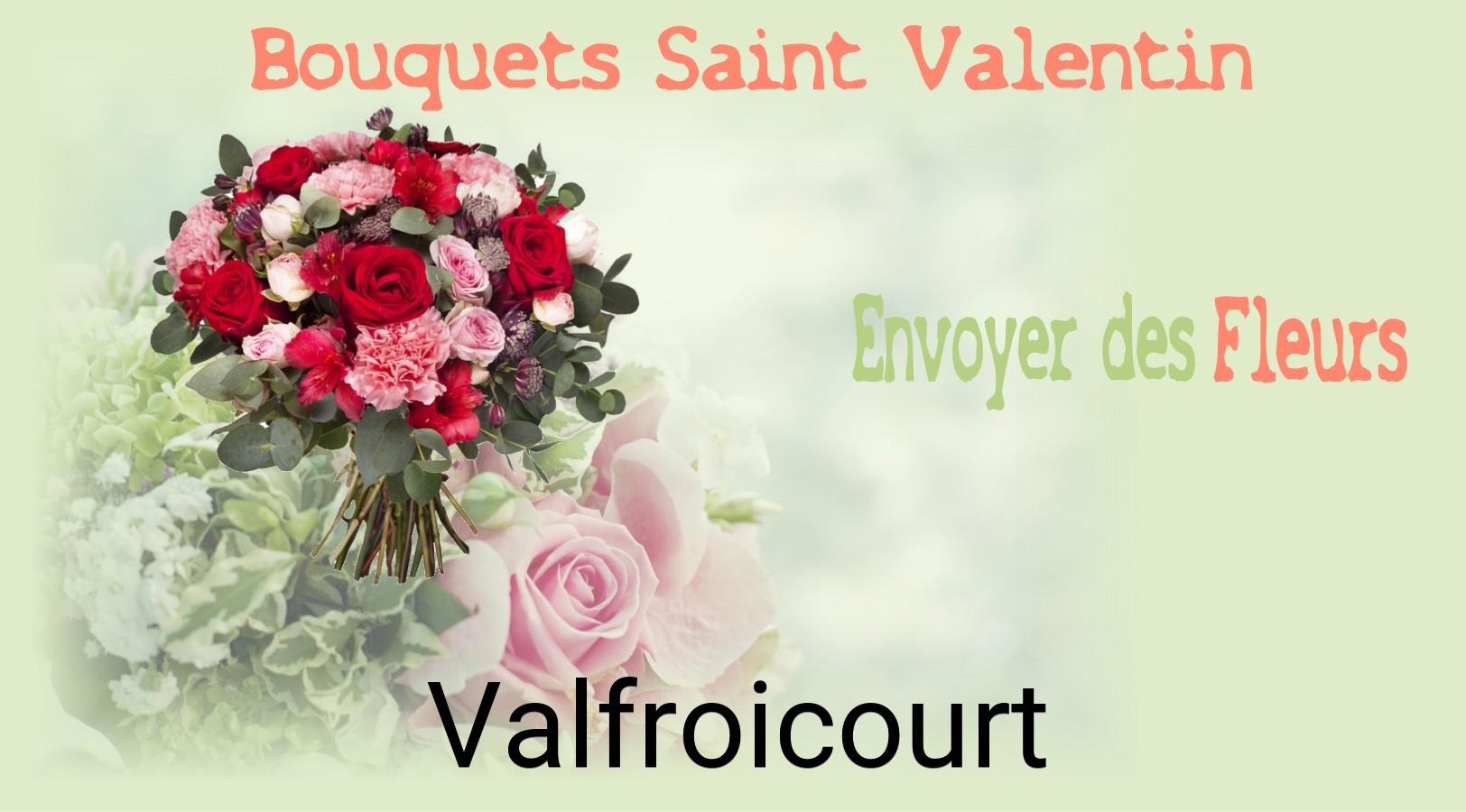 Roses de Saint-Valentin livrées à Valfroicourt